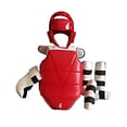 thumbnail image 2 of relayinert Protection Fiable Ensemble d'Uniforme de Taekwondo Qualité Professionnelle Confortable à Porter Plusieurs Tailles Rouge et Bleu Convient 155-165CM, 2 of 6