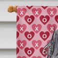thumbnail image 3 of Carolines Treasures SC9555CHF English Cocker Spaniel Valentines Amour Drapeau Toile Maison Taille, 3 of 4