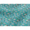 thumbnail image 4 of oneOone Viscose Jersey Fabric Insect|Balloon & Clouds Nature Print Fabric by The Yard 60 Inch Wide, 4 of 4