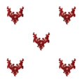 thumbnail image 3 of maskred Beautiful And Easy To Rhinestones Applique Sew On Beads Trim Patches Versatile Beautiful And Elegant vermeil 5Set, 3 of 6