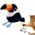 thumbnail image 2 of Bowayaoa Interactive Flapping Cat Toy, Automatic Chirping Bird Teaser Wand, Self-Entertainment Interactive Toy for Indoor Cats, Realistic Fluttering Bird with Motion Sensor, 2 of 3