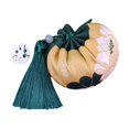 thumbnail image 1 of VONKY Sachet Handmade Embroidered Bag Jewelry Family Gift Storage Chinese Style Drawstring Pouch Interior Wedding Bedroom Yellow 8*13cm, 1 of 1