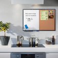 thumbnail image 2 of maxtek Combination Board, 36 x 24 Magnetic Whiteboard & Cork Board, Dry Erase Board Bulletin Combo Board for Home Office Classroom, 3' x 2' Wall Moun, 2 of 7