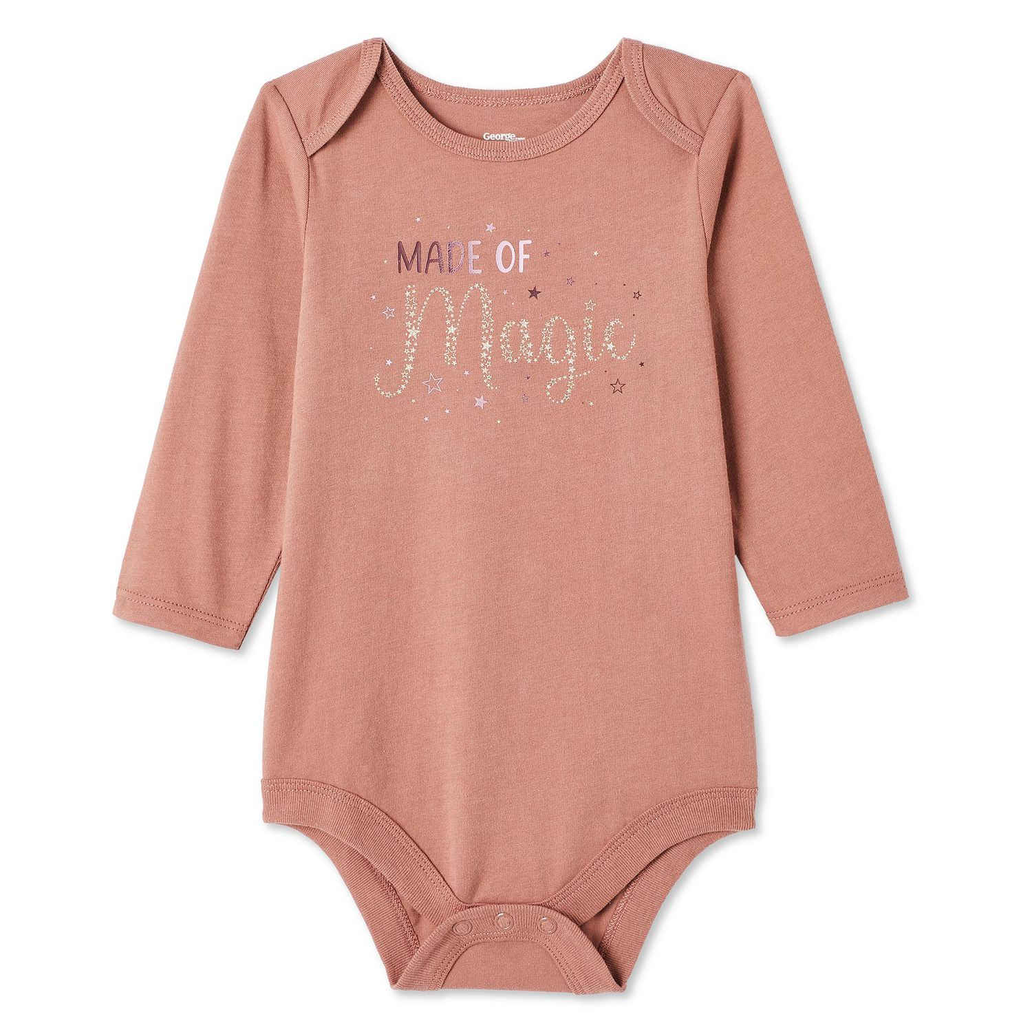 Cache-couche à manches longues George pour bébés filles
