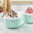 thumbnail image 4 of Dash My Mug Ice Cream Maker, Half Pint, Multi-Purpose Soft Serve Ice Cream Machine, Built-In Ingredient Chute, Easy to Clean and Store, Aqua, 4 of 13