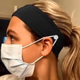 thumbnail image 2 of Button Headband Facemask Holder Wearing a Mask - Protect Your Ears with Headband, 2 of 4