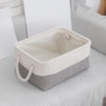thumbnail image 1 of Panier de Rangement Pliable en Tissu pour l'Organisation de la Maison – Rangement pour Garde-Robe, Jouets et Lessive avec Poignées Robustes, 1 of 6
