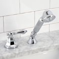thumbnail image 4 of Kingston Brass KSK4302ALTR Transfer Valve Set For Roman Tub Filler, Polished Brass, 4 of 7