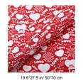thumbnail image 3 of Amzcrzy Gift Bags Heart Shaped Packaging Paper Heart Shape Printed Wrapping Paper Valentine'S Day Gift Box Wrapping Paper Holiday Gift Wrapping Paper Valentine'S Day Gift Wrapping, 3 of 6
