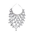 thumbnail image 2 of Tachiuwa Mesh Rhinestone Headband Mesh Headpiece Cap for Birthdays Nightclub Weddings, 2 of 9