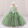 thumbnail image 2 of Toddler Outfits Girls Holiday Outfits Baby Girl Dresses Spring And Fall Long Sleeve Heart Pattern Patchwork Baby Dress, 2 of 6