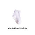 thumbnail image 2 of 6 Pieces Kids Stockings Socks with Nice Elasticity Comfortable Wearing Simple Style Good Craftsmanship Hose Keep Crawing medium white 8-10, 2 of 6