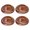 Brown, variant on MasteelfCA 4pcs Non-slip Piano Floor Mats Protective Piano Pads Indoor Use Piano Floor Mats