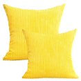 thumbnail image 1 of MesaSe Home Textile 20” X 20” Modern Contemporary Transitional Navy Blue Striped Polyester Throw Pillow ( 2 Count) Home Decoration Suitable for Living Room and Bedroom, 1 of 10