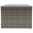 thumbnail image 2 of vidaXL Table Basse Gris 100x50x40 cm Rotin Synthétique, 2 of 4