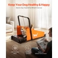 thumbnail image 2 of KFFKFF Dog Treadmill for Medium Dogs, 200 lbs Weight Capacity, Electric Dog Running Machine, Indoor Pet Treadmill with LED Display Screen & Foldable U Shaped Bar, 2 of 9