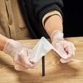 thumbnail image 1 of Disposable Clear Food Gloves Set,Tpe Flexible Kitchen Protection Gloves,Thickened Non Tear Resistant Material Gloves,Multipurpose Cooking Baking Cleaning Gloves,Comfortable Grip Hygienic Hand Cover, 1 of 8