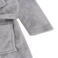 thumbnail image 4 of Kid Robe Long Sleeve Thick Bath Hooded Sleeping Gown, 4 of 5