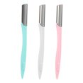 thumbnail image 3 of Loewten Rasoir à Sourcils, 3 Pcs Tondeuse à Sourcils pour Femmes Lame en Acier Inoxydable Rasoir à Poils du Visage Modelage des Sourcils, 3 of 8