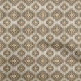 thumbnail image 1 of oneOone Georgette Viscose Light Brown Fabric Asian Ikat Sewing Craft Projects Fabric Prints By Yard 42 Inch Wide, 1 of 4