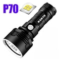 thumbnail image 3 of Flashlight P70 Flashlight Quad-core Strong Light Flashlight Rechargeable Ultra-bright Long-range Led Searchlight ,Powerful Illumination, 3 of 7