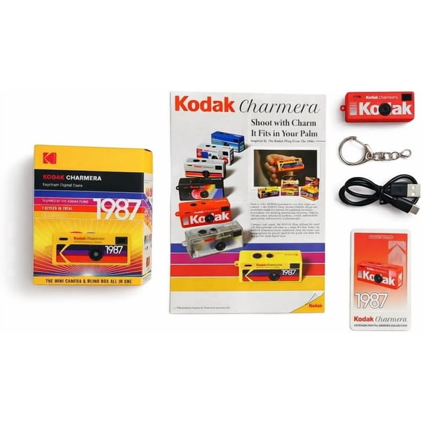 Kodak Charmera Keychain Digital Camera 6-Pack, Blind Box Mini