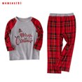 thumbnail image 1 of Combinaison de Pyjama Parent-Enfant de Noël Pantalon de Nuit Imprimé à Manches Longues Femmes, 1 of 1