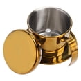 thumbnail image 3 of Coffee Maker Pot, Durable Stainless Steel Reusable Portable Coffee Pot, for  Gold,Blue, 3 of 8
