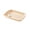 Beige, variant on Fareti Large Divided Plates, Unbreakable Dinnerware Lunch Trays, Lightweight Reusable Plastic Compartment Plates, Microwave and Dishwasher Safe