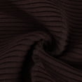 thumbnail image 5 of Dagegui Women's Oversized Turtleneck Sweaters Fall Drop Shoulder Long Sleeve Ribbed Knit Tunic Pullover Tops Brown,L, 5 of 5