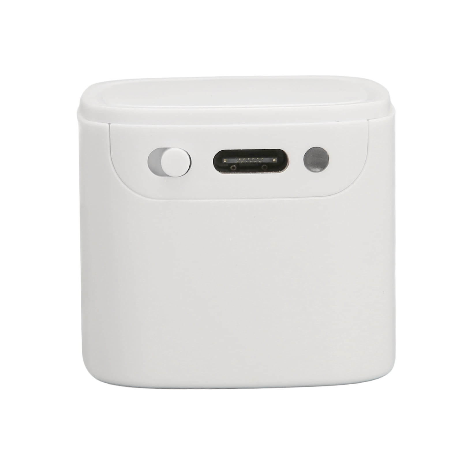 Pousse-bouton Intelligent, Concentrateur Vocal Intelligent Résistant à l'Usure avec Commutateur de Contrôle par Application pour Porte de Garage Ventilateur d'Éclairage pour TUYA Blanc