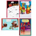 thumbnail image 1 of Hallmark Shoebox Funny Christmas Boxed Cards Assortment, Cartoons (4 Designs, 24 Christmas Cards With Envelopes), 1 of 9