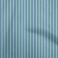 thumbnail image 1 of oneOone Rayon Medium Blue Fabric Stripes Craft Projects Decor Fabric Printed By The Yard 56 Inch Wide, 1 of 4
