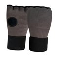 thumbnail image 3 of jinwen Gants de Boxe Demi-Doigts pour Sparring MMA Muay Thai Gris Foncé, 3 of 9