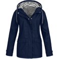 thumbnail image 1 of Veste Imperméable pour Femmes, Coquille Souple, Extérieure, Respirante, Pliable, Transitionnelle, Légère avec Capuche pour Printemps, Automne, Randonnée, Randonnée, Cyclisme, 1 of 5