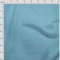 thumbnail image 4 of oneOone Georgette Viscose Medium Blue Fabric Geometric Craft Projects Decor Fabric Printed By The Yard 42 Inch Wide, 4 of 5
