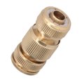 thumbnail image 1 of Herwey Hose Adapter,Garden Hose Quick Connect Fittings,Garden Hose Quick Connect 1/2 Inch Brass Material Removable Wide Range Of Applications Durable Hose Connectors, 1 of 8