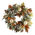 thumbnail image 1 of Fall Pumpkin Wreath Harvest Door Wreath Hanging for Door Home Decor, 1 of 8