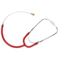 thumbnail image 2 of Hearing Aid Accessory, Easy To Use Listening Stethoscope Metal Binaural  For Home Red, 2 of 8