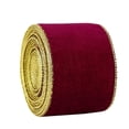 thumbnail image 1 of zanvin Decorations Velvet Wired Ribbon Velvet Ribbon for Gift Wrapping,2.5Inch, 1 of 4
