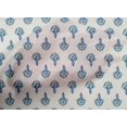 thumbnail image 4 of oneOone Cotton Poplin Fabric Floral Block Printed Fabric 1 Yard 42 Inch Wide, 4 of 4