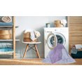 thumbnail image 2 of Ahgly Company Tapis d'Intérieur Lavables en Machine Mimosa Violet Transitionnel, Carré de 5', 2 of 7