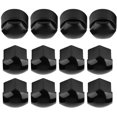 thumbnail image 4 of Wheel Nut Rim Cover, 20pcs 17mm Nut Car Wheel Auto Hub Screw Protection Anti-theft Cover Cap for Audi(Black), 4 of 5
