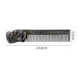 thumbnail image 4 of Peigne à Barbe en Acier Inoxydable 1 Pce Peigne Coiffant Design Style Chèvre pour Hommes, 4 of 9
