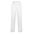 thumbnail image 1 of Men's Rope Loosening Waist House Sock Solid Color Pocket Trousers Memory Foam Slip Loose Sports Trousers, 1 of 7