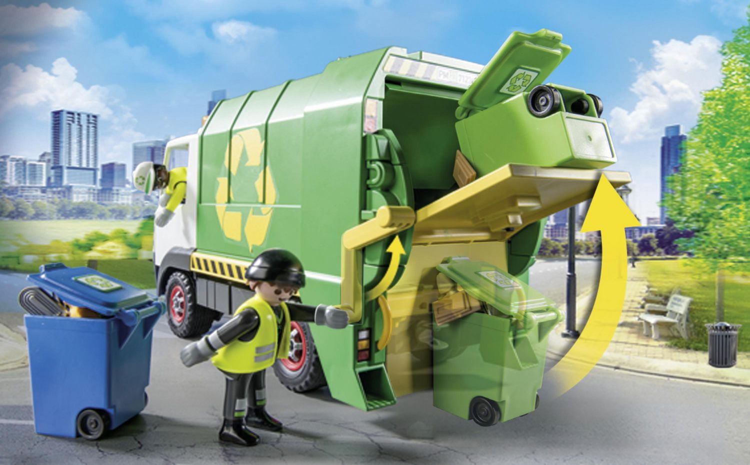 Playmobil Camion de recyclage
