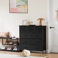 thumbnail image 5 of EDX Commode à 9 Tiroirs pour Chambre, Tour d'Organisation de Rangement en Tissu, Armoire, Noir, 5 of 5