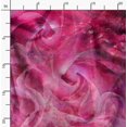 thumbnail image 2 of Soimoi Tissu en Coton Rouge Canard Imprimé Floral Trèfle au Mètre 42 Pouces de Large, 2 of 6