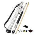 thumbnail image 3 of jinwen Accessoires de Queue de Billard Américain Queue de Billard Blanc Pointe 11.5mm, 3 of 8