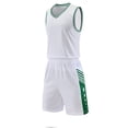 thumbnail image 2 of Boys' Fast - Drying Sport Outfit: Breathable Sleeveless Shirt & Basketball Shorts Set, 2 of 6
